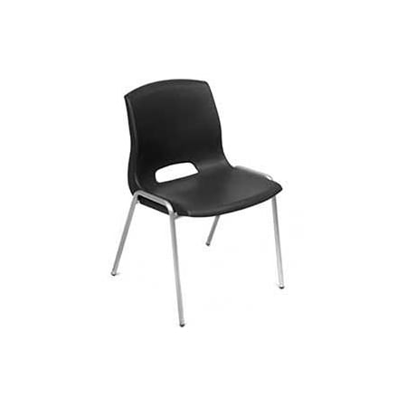 Vented Stackable Chair - Black